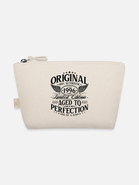 Original 1996 Jahrgang Geburtstag Geschenk Retro - Bio-Täschchen - Natur