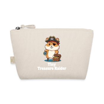 Little Pirate Hamster - Organic Pouch - nature - Front