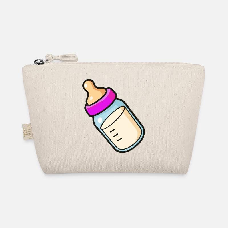 Baby Bottle Cartoon Organic Pouch