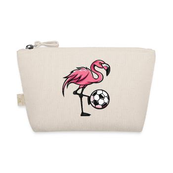Flamingo Football Comic - Trousse biologique - nature - Devant