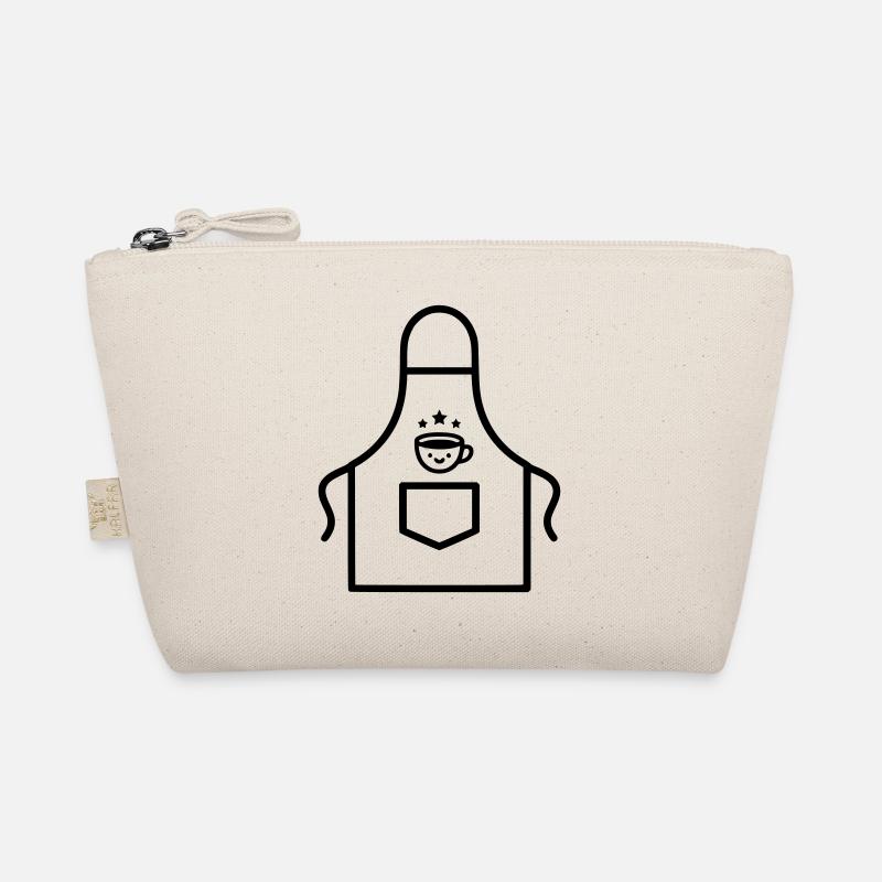 Tablier barista mignon Kawaii Vector Trousse biologique