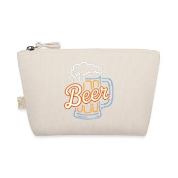 Beer - Cool Beer Logo - Organic Pouch - nature - Front