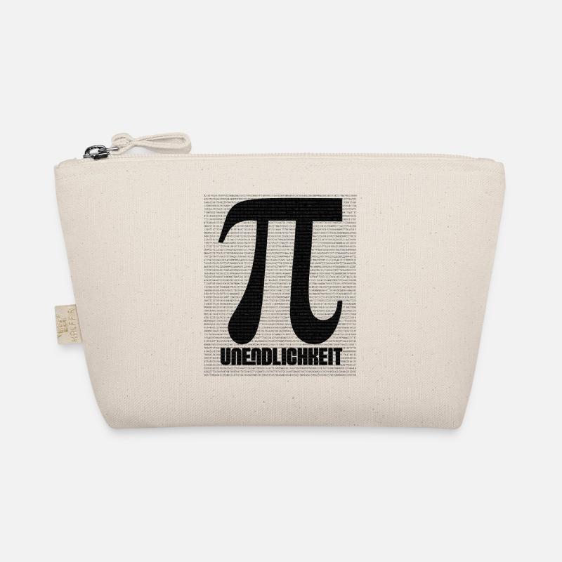 Pi Zeichen aus Zahlenmuster Bio-Täschchen
