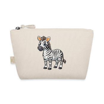 zebra - Organic Pouch - nature - Front