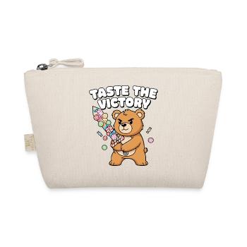 Cuddly Bear Fireworks Victory - Organic Pouch - nature - Front