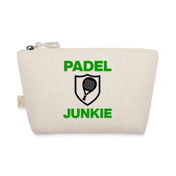 Padel Life – The court is my home, sport - Organic Pouch - nature - Front