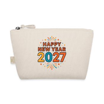 New Year 2027 Firework Burst - Organic Pouch - nature - Front
