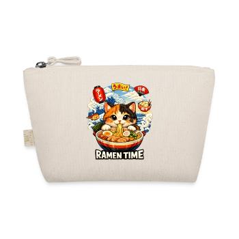 Chats Ramen Nouilles Anime japonais Manga Kawaii - Trousse biologique - nature - Devant