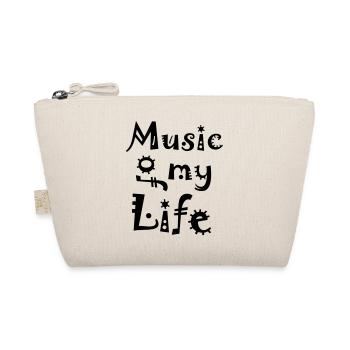 Music of my Life - Organic Pouch - nature - Front