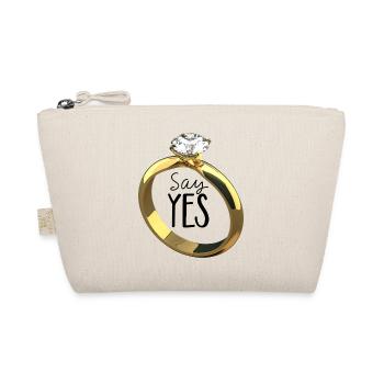 Say Yes! Demande en mariage - Trousse biologique - nature - Devant