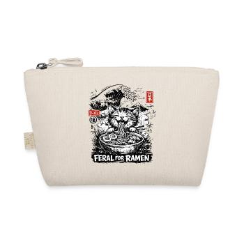 Ramen Cat Kanagawa - Organic Pouch - nature - Front