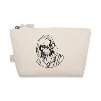 femme love musique - Trousse biologique - nature - Devant