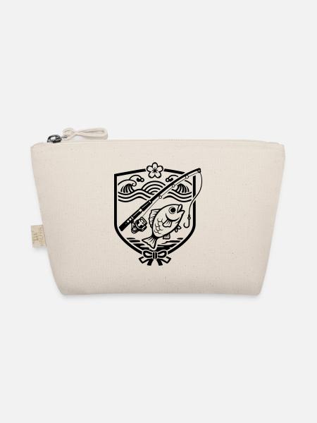 Angler Coat of Arms - Organic Pouch - nature