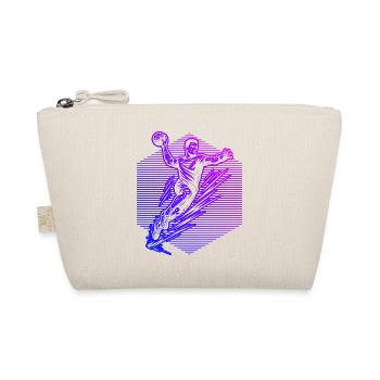 Message clair de handball pour hommes - Trousse biologique - nature - Devant