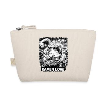 Chats Ramen Nouilles Anime japonais Manga Kawaii - Trousse biologique - nature - Devant