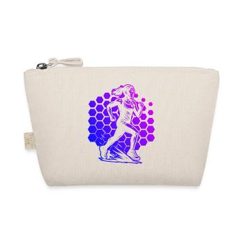 Modern Running Artwork - Organic Pouch - nature - Front