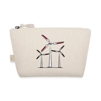 Climate change Wind turbine Wind power Environmental protection - Organic Pouch - nature - Front