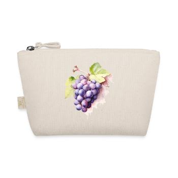 Grapes Watercolor Cluster - Organic Pouch - nature - Front