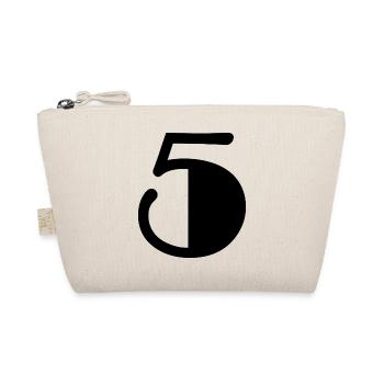 5. ANNIVERSARY. 5 YEARS. 5th ANNIVERSARY. CHILD - Organic Pouch - nature - Front