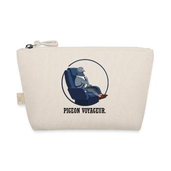 Pigeon voyageur en siège premium - Trousse biologique - nature - Devant