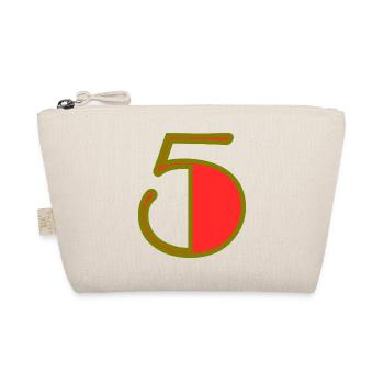 5. ANNIVERSARY. 5 YEARS. 5th ANNIVERSARY - Organic Pouch - nature - Front
