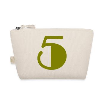 5. JUBILÄUM. 5 JAHRE. 5. JUBILÄUM - Bio-Täschchen - Natur - Vorne