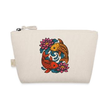 Conception circulaire de la carpe koï et du lotus - Trousse biologique - nature - Devant