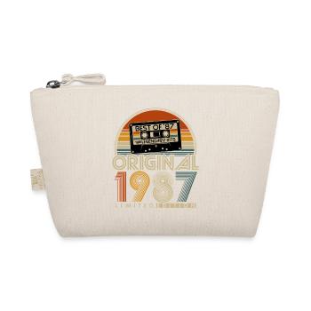 Cadeau d’anniversaire original rétro vintage de 1987 - Trousse biologique - nature - Devant