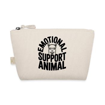 Animal de soutien émotionnel amoureux des alpagas - Trousse biologique - nature - Devant