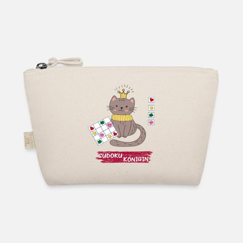 Sudoku Queen Organic Pouch