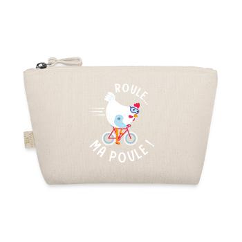 Roule Ma Poule – Humor Cycliste Vélo Homme Geschenk - Bio-Täschchen - Natur - Vorne