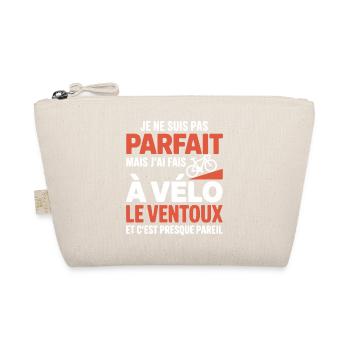 I did the Ventoux by bike bike bike gift cyclist - Organic Pouch - nature - Front