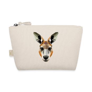 Kangaroo Australia Outback Wild Cute Kangaroos - Organic Pouch - nature - Front