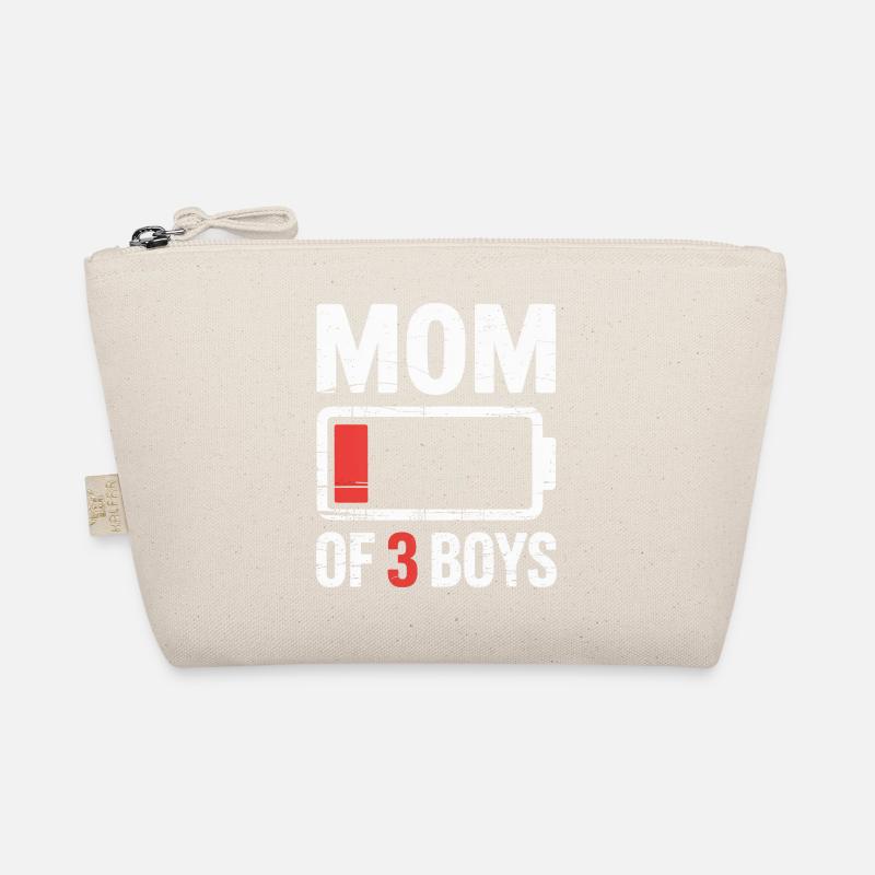 Mutter von 3 Jungen, Batterie leer Bio-Täschchen