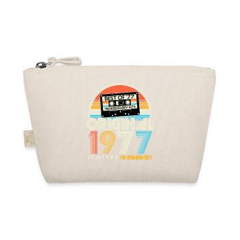 Cadeau d’anniversaire rétro vintage vintage 1977 - Trousse biologique - nature - Devant