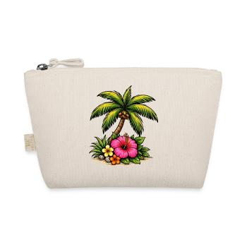 Motif d’hibiscus des îles tropicales - Trousse biologique - nature - Devant