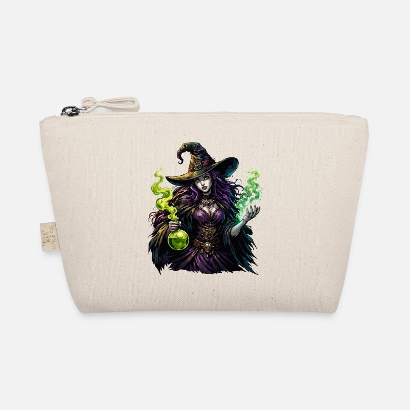 Witch with Potion Organic Pouch
