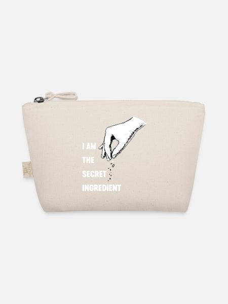 Funny Chef Head Chef Baker Kitchen Chef Uniform Me - Organic Pouch - nature - Front