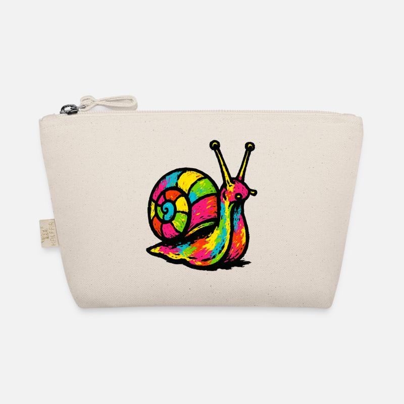 Escargot Arc-en-ciel : Gastéropode Pop Art Trousse biologique