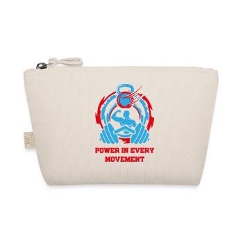 PowerInEveryMovement - Bio-Täschchen - Natur - Vorne