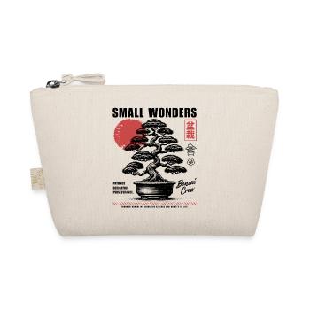 Bonsai Tree Small Wonders Japanese Aesthetic - Organic Pouch - nature - Front