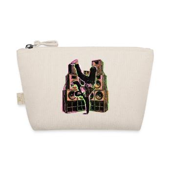 Hip Hop Breakdance - Organic Pouch - nature - Front