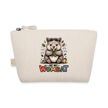 Doux amour de Wombat - Trousse biologique - nature - Devant