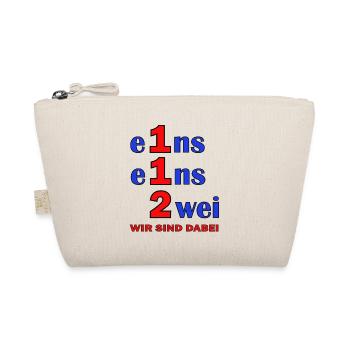 Eins Eins Zwei – Wir Sind Dabei - Feuerwehr - Bio-Täschchen - Natur - Vorne