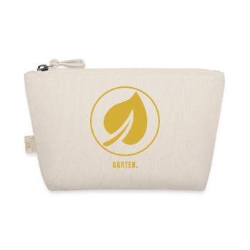 GARTEN. Success Edition – Minimalist Gold Design - Bio-Täschchen - Natur - Vorne