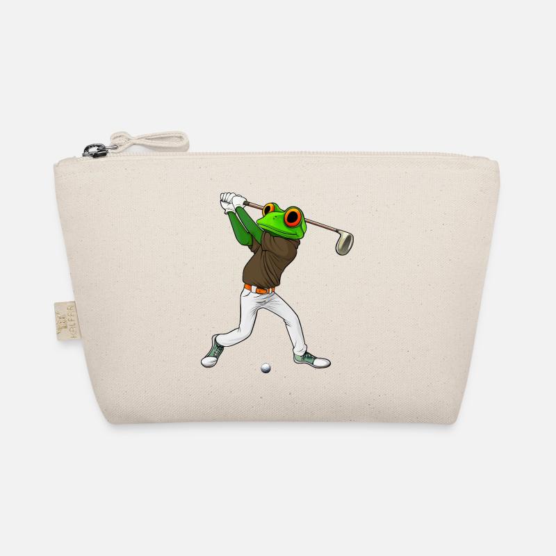Frösche Golf Bio-Täschchen