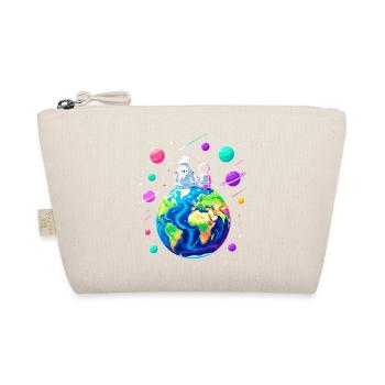 Father & Son Planets – Happy Father's Day - Organic Pouch - nature - Front