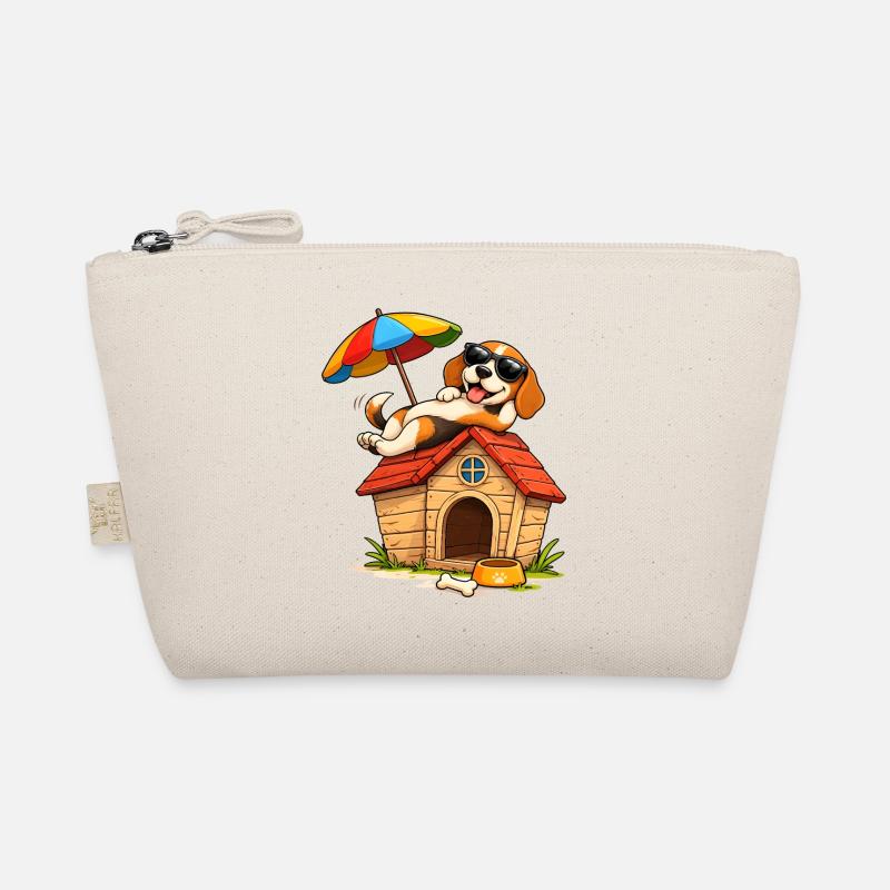 Conception de la maison de vacances des chiens Beagle Trousse biologique
