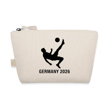 Germany 2026 Football Shot Fan - Organic Pouch - nature - Front