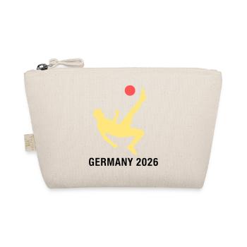 Footballer 2026 Germany Fan - Organic Pouch - nature - Front